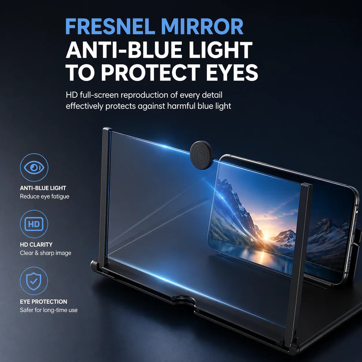 HD Device Screen Magnifier Stand