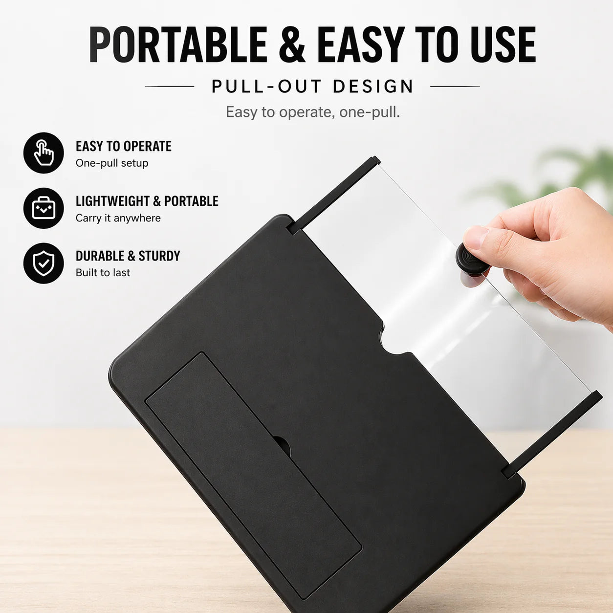 HD Device Screen Magnifier Stand
